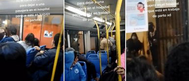 Lima: combi desvía su ruta y lleva a joven embarazada a hospital para que de a luz Lima: combi desvía su ruta y lleva a joven embarazada a hospital para que de a luz