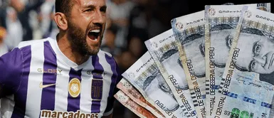 La EXORBITANTE suma que gana Hernán Barcos para quedarse en Alianza Lima La EXORBITANTE suma que gana Hernán Barcos para quedarse en Alianza Lima