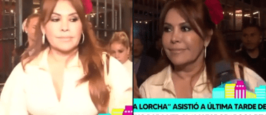 Magaly y su fastidio con reportero de Amor y fuego MAGALY MEDINA y su INCOMODIDAD con reportero de “Amor y Fuego” en salida de Plaza de Acho