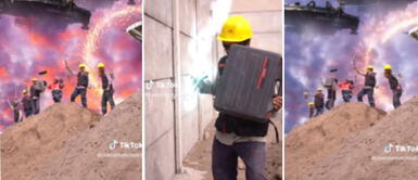 Obreros peruanos recrean final de los Avengers: Endgame y video se vuelve viral en redes sociales Obreros peruanos recrean final de los Avengers: Endgame y video se vuelve viral en redes sociales