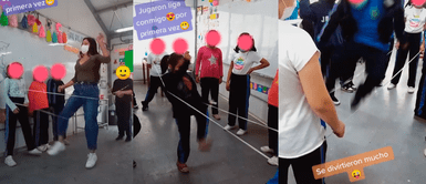 Maestra enseña a sus alumnos a jugar por primera vez "liguita" y quedan fascinados Maestra enseña a sus alumnos a jugar por primera vez "liguita" y quedan fascinados: "Se divirtieron mucho"