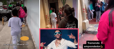 Niño peruano visionario la rompe alquilando su baño a fans en las previas del show de Bad Bunny: "a 2 soles" Niño peruano visionario la rompe alquilando su baño a fans en las previas del show de Bad Bunny: "a 2 soles"
