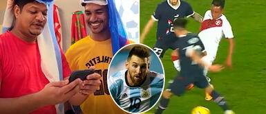 Árabes confunden a Christian Cueva con Lionel Messi ÁRABES confunden a CHRISTIAN CUEVA con LIONEL MESSI por 'huacha' a paraguayo | VIDEO