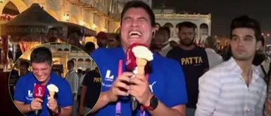 Qatar 2022: reportero peruano compra heleado turco y comete blooper EN VIVO Qatar 2022: reportero peruano compra heleado turco y comete blooper EN VIVO