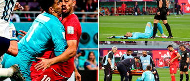 Inglaterra vs. Irán: la PELIGROSA lesión que sufrió Alireza Beiranvand en el Mundial Qatar 2022 Inglaterra vs. Irán: la PELIGROSA lesión que sufrió Alireza Beiranvand en el Mundial Qatar 2022