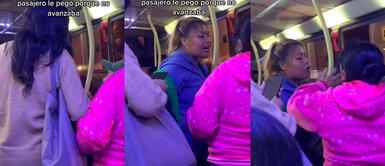 Pasajero golpea a chófer y desata la ira de la cobradora: Si me da la gana, te saco la m... Pasajero golpea a chófer y desata la ira de la cobradora: "Si me da la gana, te saco la m..."