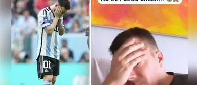 Qatar 2022: Julián Zucchi “llora” por derrota de Argentina Qatar 2022: Julián Zucchi “llora” por derrota de Argentina