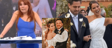 Magaly compara las bodas de Ethel y Valeria Magaly COMPARA boda de Valeria Piazza y la de Ethel Pozo: “La de Valeria estuvo mucho mejor”