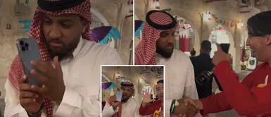 Jeque del medio oriente e hincha de México apostaron cinco iphone por el partido entre aztecas y árabes MEXICANO apostó 5 iPhone con JEQUE MILLONARIO si su país gana a ARABIA SAUDITA | VIDEO