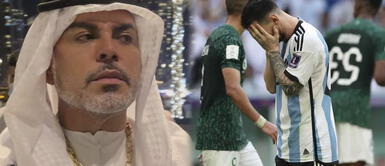 Andrés Hurtado celebró el triunfo de Arabia Saudita sobre la Argentina de Lionel Messi ANDRÉS HURTADO se 'subió al coche' y celebró triunfo de ARABIA SAUDITA: "Le ganamos a ARGENTINA"