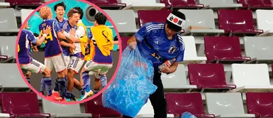 El noble gesto de los hinchas japoneses en Qatar tras histórico triunfo contra Alemania El ejemplar gesto de los hinchas japoneses en Qatar tras histórico triunfo contra Alemania