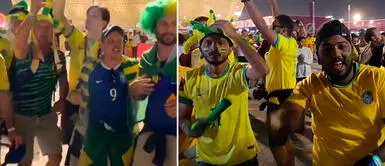 La selección brasileña tiene hinchas de la India y Bangladesh Todos una misma pasión: BRASILEÑOS E HINDÚES se unen para ALENTAR a la 'Canarinha' | VIDEO