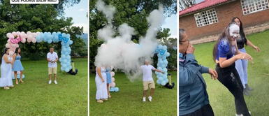 TikTok Viral: padre participa en actividad de su baby shower y su hermana sale herida TikTok Viral: padre participa en actividad de su baby shower y su hermana sale 'herida'