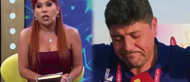 Magaly Medina cuestionó a Checho Ibarra por llorar en el Mundial Qatar 2022 MAGALY MEDINA se burla del CHECHO IBARRA por llorar en QATAR 2022: "¿A quién le importa?"