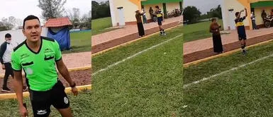 Futbolista recibe terrible noticia familiar y árbitro se conmueve: suspende temporalmente el partido Futbolista recibe terrible noticia familiar y árbitro se conmueve: suspende temporalmente el partido