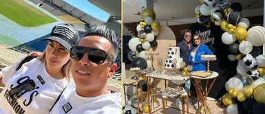 Christian Cueva se luce muy enamorado de Pamela López. CHRISTIAN CUEVA bromea a Pamela López y desata carcajadas en las redes | VIDEO