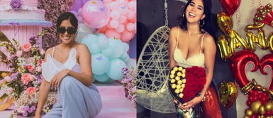 Melissa Paredes con vestido de tul nude Melissa Paredes genera SOSPECHAS de EMBARAZO con un majestuoso vestido de cuento de hadas