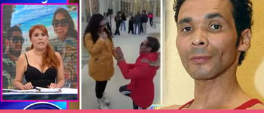 Kike Suero pide la mano a Vicky Torero: su hija Dajhanne Suero le pide que se divorcie de su mamá primero Hija de Kike Suero molesta por pedida de matrimonio a Vicky Torero: “Primero divórciate de mi mamá”