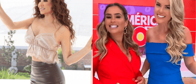 Janet Barboza se burla de los retoques de Ethel Pozo y Brunella Horna. Janet Barboza se SORPRENDE por MEJORAS ESTÉTICAS en Ethel y Brunella: “Soy la que MENOS arreglitos tiene” | VIDEO