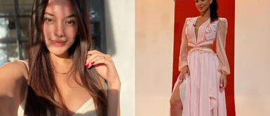 Jazmín Pinedo con vestido camisero denim Jazmín Pinedo confirma el reinado del denim con un desbordante e infalible vestido camisero