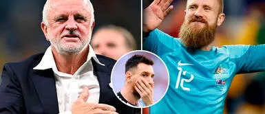 Entrenador de Australia considera que ganará a Argentina ENTRENADOR del ARQUERO BAILARÍN cree que eliminará a MESSI: "¡Ganaremos a ARGENTINA!"