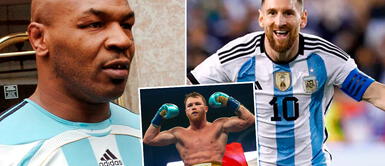 Mike Tyson defiende a Lionel Messi ante las amenazas de Canelo Álvarez "Si lo toca, tendré que volver al ring": MIKE TYSON defiende a MESSI tras amenazas de CANELO ÁLVAREZ