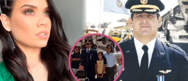 El padre de Andrea San Martín falleció en trágico accidente Andrea San Martín y el fatídico accidente aéreo en la FAP que acabó con la vida de su padre