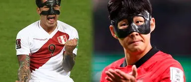 El futbolista coreano Son Heung-Min juega con una máscara similar de Gianluca Lapadula ¿QUIERE IMITAR A GIANLUCA LAPADULA?: Conoce por qué el coreano Son juega con máscara en QATAR 2022