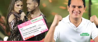 Exponen chat de EDUARDO RIMACHI afirmando que USÓ a GIULIANA RENGIFO Exponen chat de EDUARDO RIMACHI afirmando que USÓ a GIULIANA RENGIFO: “Conseguí una entrevista”