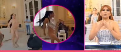 MAGALY MEDINA da con palo a MUNICIPALIDAD DE LIMA por baile para adultos de MUJER TRANS MAGALY MEDINA critica a MUNICIPALIDAD DE LIMA por SHOW para ADULTOS de MUJER TRANS