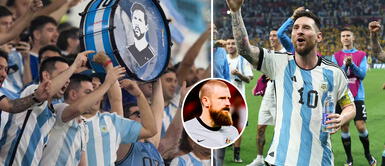 Lionel Messi y Julián Álvarez anotaron los goles de la selección Argentina HINCHAS ARGENTINOS se vengan del ARQUERITO BAILARÍN: "Esto es por ustedes, hermanos peruanos"