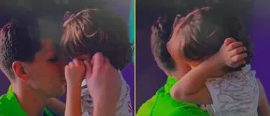 El arquero secó las lágrimas de su pequeño hijo. ARQUERO de Polonia consuela a su hijo tras quedar fuera del Mundial Qatar 2022