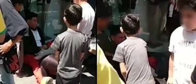 Ladrones cogotean a Mickey Mouse y lo dejan sin navidad: niños se acercan a consolarlo Ladrones cogotean a 'Mickey Mouse' y lo dejan sin navidad: niños se acercan a consolarlo