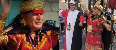 El peruano Sixto Falcón es la gran sensación en el Mundial Qatar 2022 tras vestirse como el inca Atahualpa El último Inca: CUSQUEÑO es la GRAN SENSACIÓN en QATAR 2022 y los árabes lo tratan como una EMINENCIA