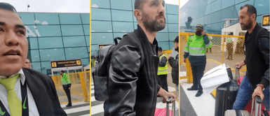 Hernán Barcos se volvió viral en redes sociales. HINCHA exige foto a HERNÁN BARCOS en el aeropuerto, pero tiene inesperada reacción | VIDEO