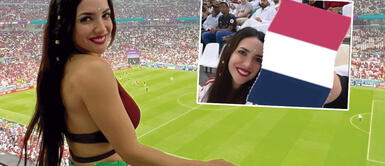 Rosángela Espinoza estuvo presente en la victoria de Portugal sobre Suiza. ¿ROSÁNGELA ESPINOZA SE ENAMORÓ de un FRANCÉS en QATAR?: "Es lindo y caballero"