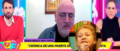 Beto Ortiz se quiebra EN VIVO TRAS muerte de MARTHA HILDEBRANDT BETO ORTIZ al borde del LLANTO tras anunciar EN VIVO la MUERTE de MARTHA HILDEBRANDT