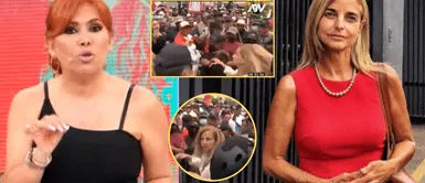 Magaly repudia ataque contra periodista Josefina Townsend. MAGALY CONDENA ATAQUE a Josefina Townsend: “DELINCUENTES cobardes que la ATACARON” | VIDEO