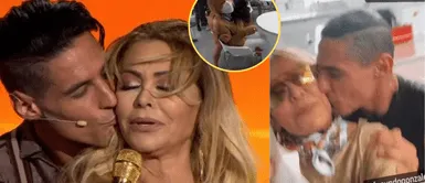 Facundo González se emocionó tras el triunfo de Argentina y terminó besando a Gisela. FACUNDO González no pudo con la EMOCIÓN y BESÓ a Gisela tras TRIUNFO de Argentina: “Tú eres la CÁBALA” | VIDEO