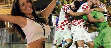 Vanessa Terkes se mostró muy contenta por el triunfo de Croacia sobre el Brasil de Neymar VANESSA TERKES celebró el triunfo de CROACIA sobre BRASIL: "Me conecta con mis ancestros" | VIDEO