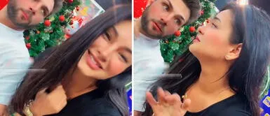 Nicola Porcella no se imaginó broma de su compañera. Nicola Porcella no se imaginó broma de su compañera.