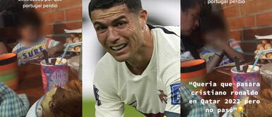 Niño llora al enterarse que Cristiano Ronaldo fue eliminado del Mundial Qatar 2022 Niño llora al enterarse que Cristiano Ronaldo fue eliminado del Mundial Qatar 2022