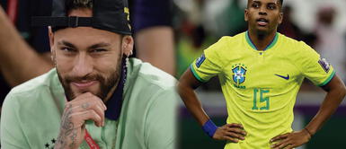 Neymar revela una conversación que tuvo con su compañero de la selección brasileña, Rodrygo. NEYMAR se agrandó con brasileño, que falló el penal ante CROACIA: "Te enseñaré a patear"