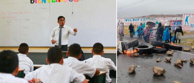 Las instituciones educativas anuncian la suspensión de clases presenciales por el aumento de protestas en el país. ¿Las clases presenciales serán suspendidas por las protestas a nivel nacional?