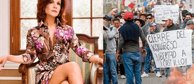 Mónica Sánchez se solidariza con manifestantes Mónica Sánchez se solidariza con manifestantes: "La confianza de los más vulnerables traicionada"