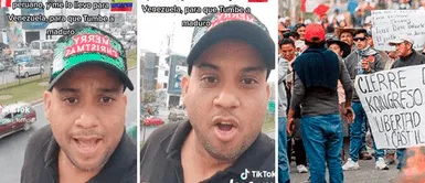 Venezolano quiere llevarse a PERUANOS para que saquen a MADURO Venezolano quiere llevarse a PERUANOS para que saquen a MADURO: "Ellos sí son ARRECHOS" | VIDEO