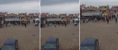 Ica: manifestantes AMENAZAN a comerciante de frutas y le EXIGEN el regalo de una CAJA DE FRUTAS | VIDEO Ica: manifestantes AMENAZAN a comerciante y le EXIGEN una CAJA DE FRUTAS para dejarlo tranquilo | VIDEO