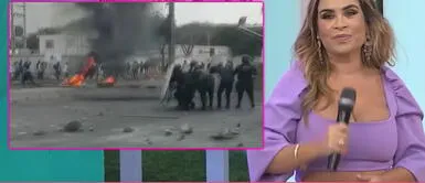 Ethel Pozo asegura protestó en la universidad y luchó contra el Fujimorismo Ethel Pozo recuerda que protestó contra el Fujimorismo: "Iba a lavar la bandera al centro de Lima" | VIDEO