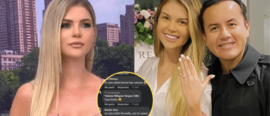 Brunella Horna recibe comentarios curiosos tras cancelación de su boda con Richard Acuña. Brunella y Richard Acuña: usuarios se enteran de suspensión de boda y le dicen que es “una señal, ¡no te cases!” | VIDEO