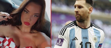 Ivana Knoll lamentó la derrota de Croacia ante Argentina NOVIA DEL MUNDIAL sigue dolida por la eliminación de CROACIA: "ARGENTINA no es buen equipo"